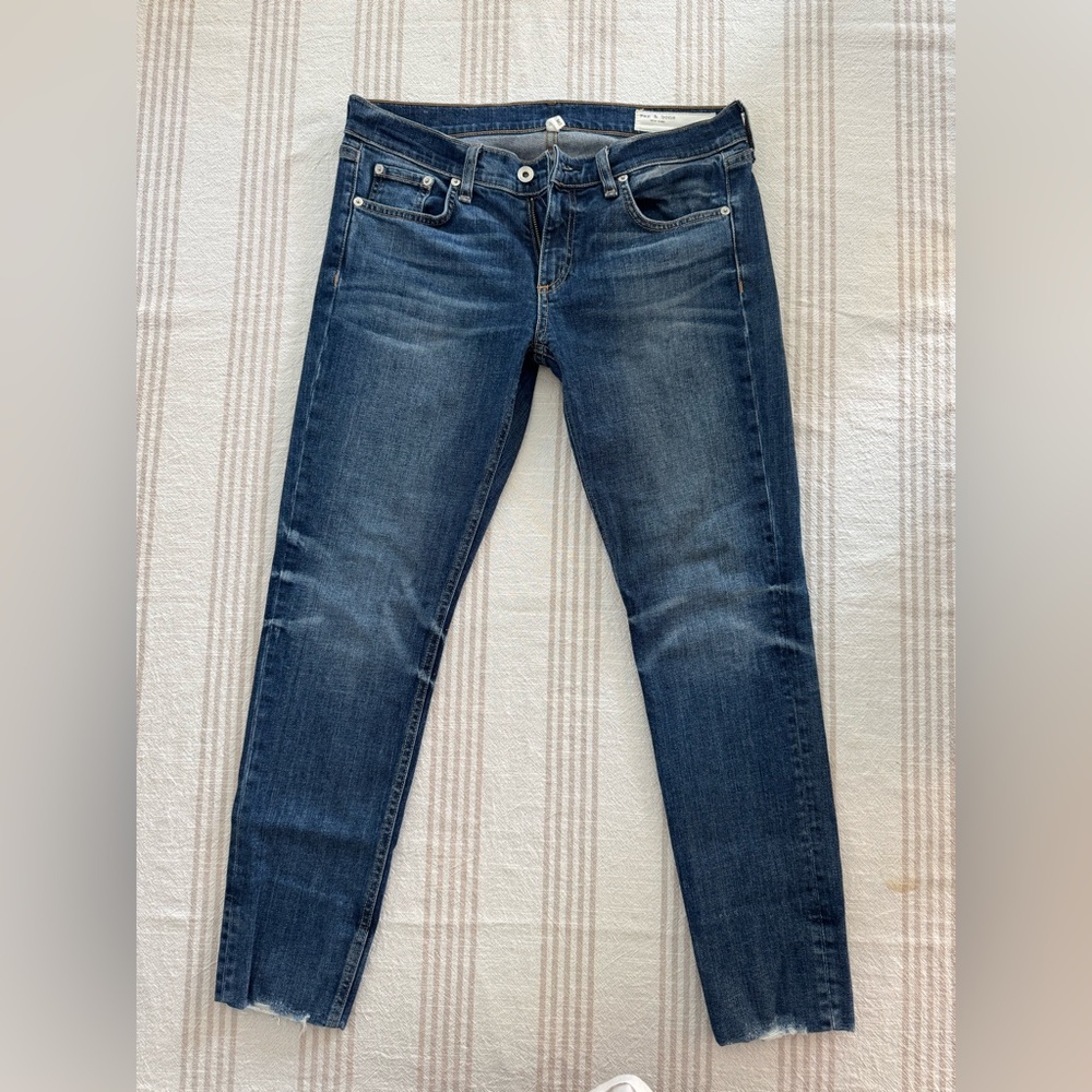 Rag & Bone Womens Capri Jeans